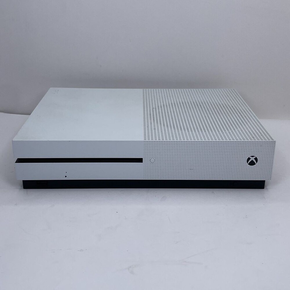 White Microsoft Xbox One S 1681 1TB Home Gaming System Console Only